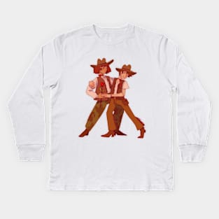 Cowboys ! Kids Long Sleeve T-Shirt